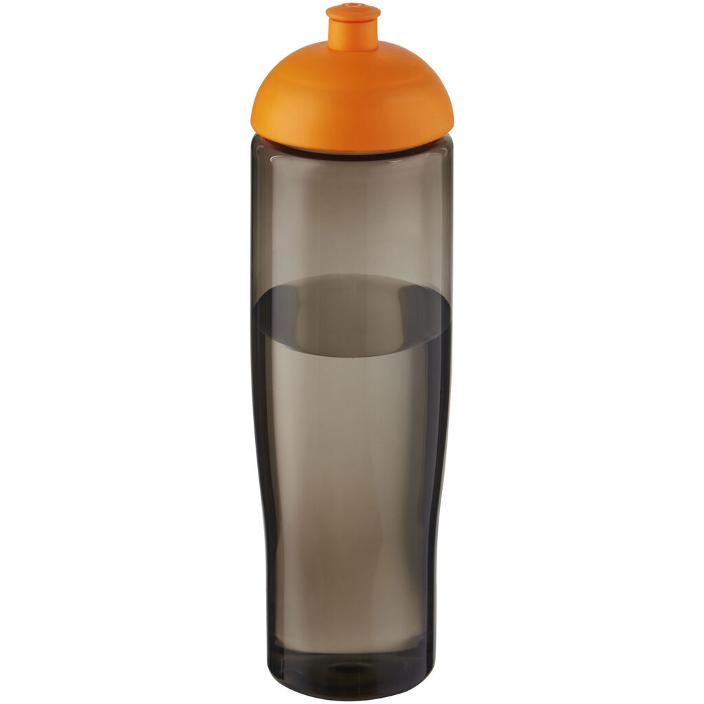 Спортивна пляшка H2O Active® Eco Tempo об'ємом 700 мл із куполоподібною кришкою помаранчевий, темно-сірий - 21045131- Фото №1
