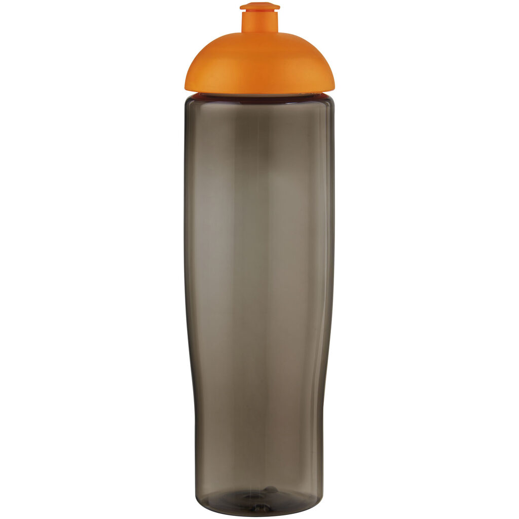 Спортивна пляшка H2O Active® Eco Tempo об'ємом 700 мл із куполоподібною кришкою помаранчевий, темно-сірий - 21045131- Фото №3