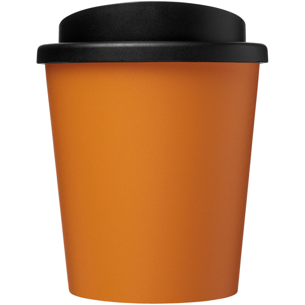 Americano® Espresso Термосткан із переробленого матеріалу об'ємом 250 мл помаранчевий, суцільно чорний - 21045231- Фото №3