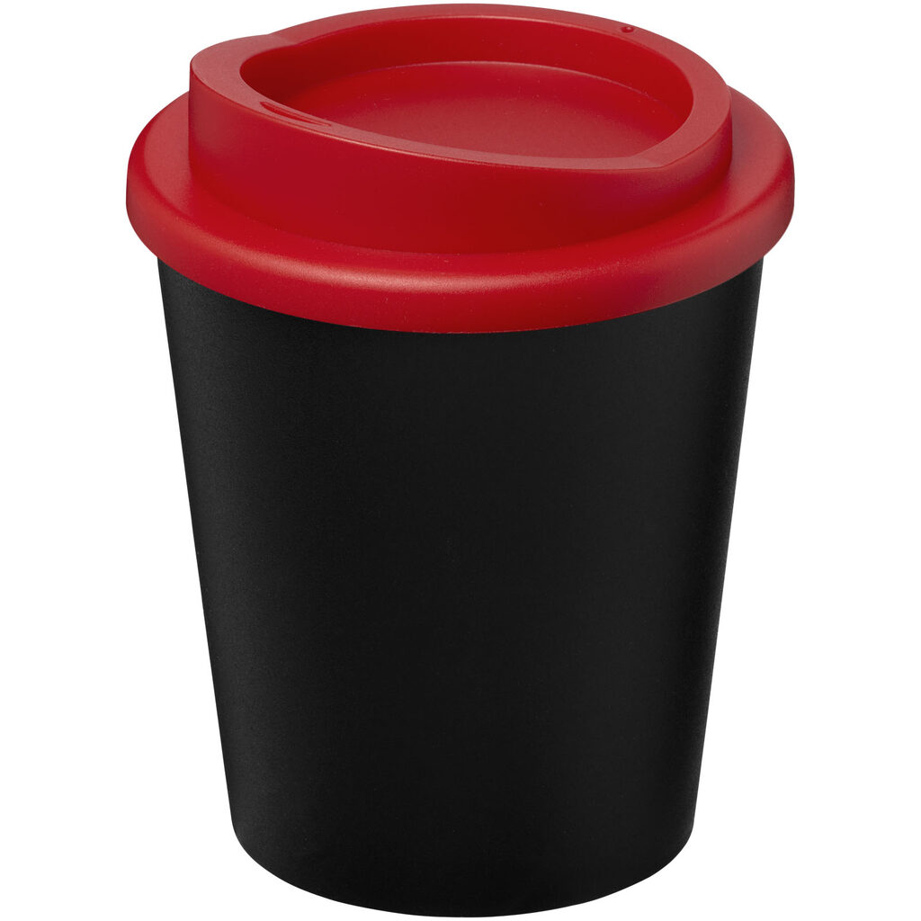 Кружка Americano Espresso Eco суцільний чорний, червоний - 21045401- Фото №1