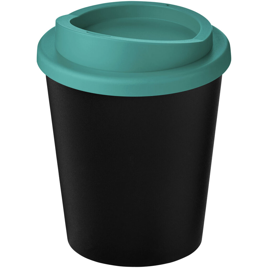 Кружка Americano Espresso Eco суцільний чорний, морський хвильовий колір - 21045408- Фото №1
