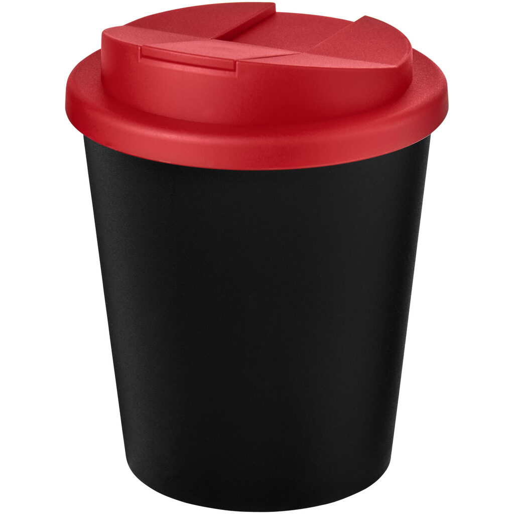 Кружка Americano Espresso Eco суцільний чорний, червоний - 21045501- Фото №1