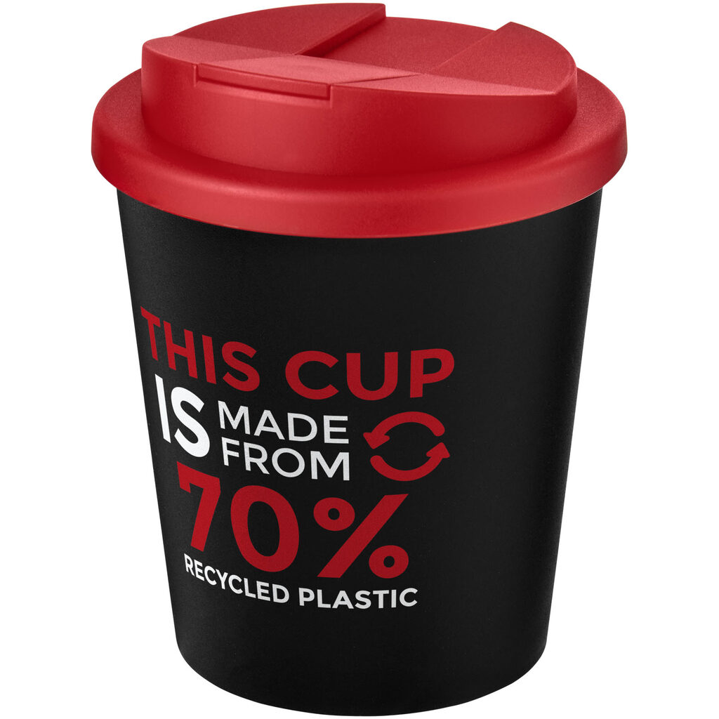 Кружка Americano Espresso Eco суцільний чорний, червоний - 21045501- Фото №2