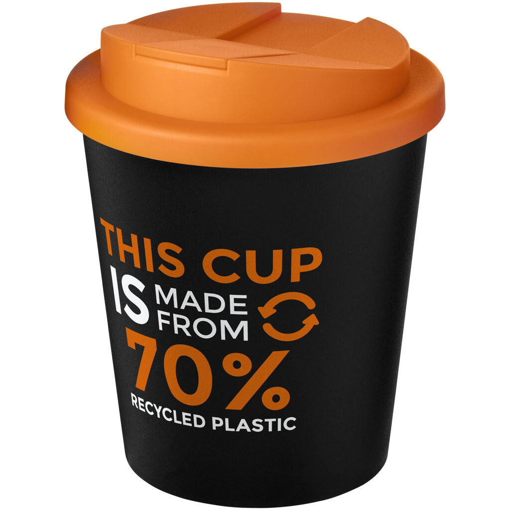 Кружка Americano Espresso Eco суцільний чорний, помаранчевий - 21045502- Фото №2