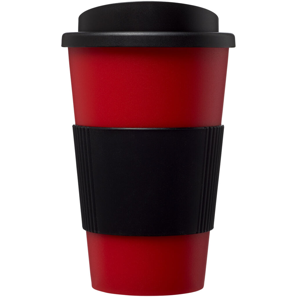 Americano® Термокружка об'ємом 350 мл суцільний чорний, червоний - 22000299- Фото №3