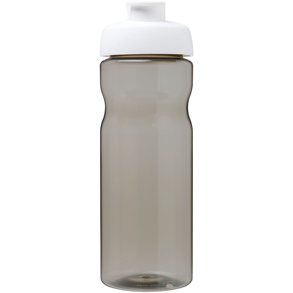 H2O Active® Eco Base Спортивна пляшка об'ємом 650 мл з кришкою, що відкидається. білий, темно-сірий - 22010001- Фото №3