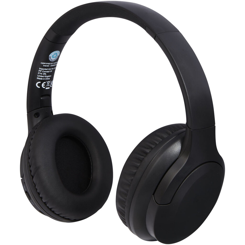 Loop наушники Bluetooth® из переработанной пластмассы сплошной черный - 12429690- Фото №1 Loop наушники Bluetooth® из переработанной пластмассы сплошной черный - 12429690- Фото №1
