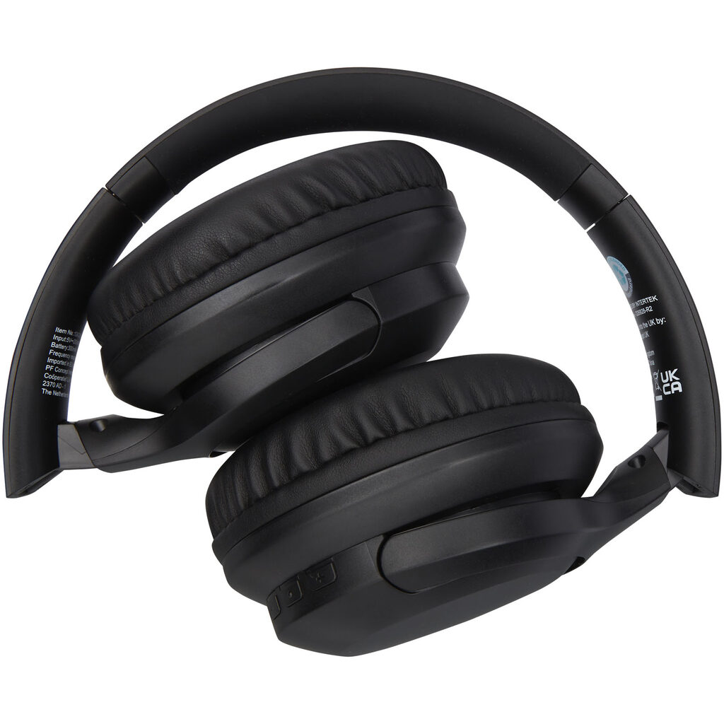 Loop наушники Bluetooth® из переработанной пластмассы сплошной черный - 12429690- Фото №4 Loop наушники Bluetooth® из переработанной пластмассы сплошной черный - 12429690- Фото №4