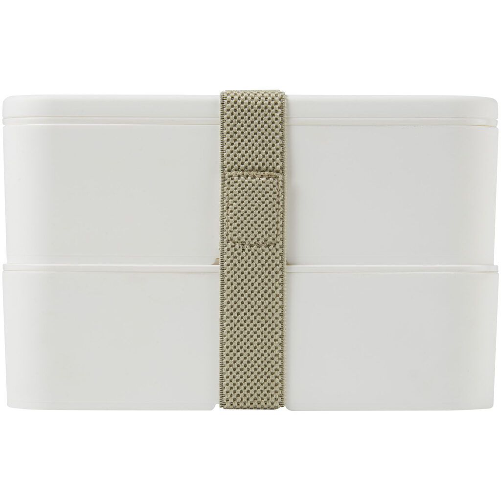 Двухслойный ланчбокс MIYO белый, белый, pebble grey - 21047010- Фото №4 Двухслойный ланчбокс MIYO белый, белый, pebble grey - 21047010- Фото №4