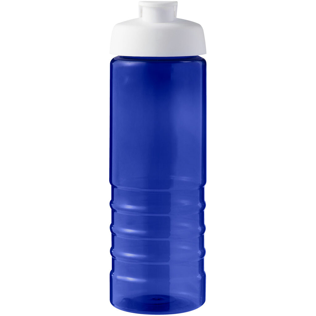 Спортивна пляшка H2O Active® Eco Treble об'ємом 750 мл із куполоподібною кришкою синій, білий - 21047907- Фото №3