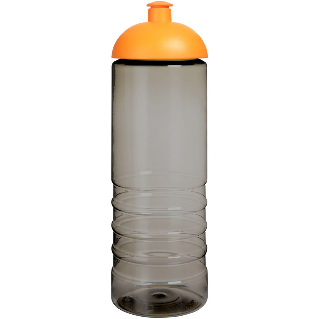 H2O Active® Eco Treble спортивная бутылка объемом 750 мл с куполообразной крышкой темно-серый, оранжевый - 21048002- Фото №3