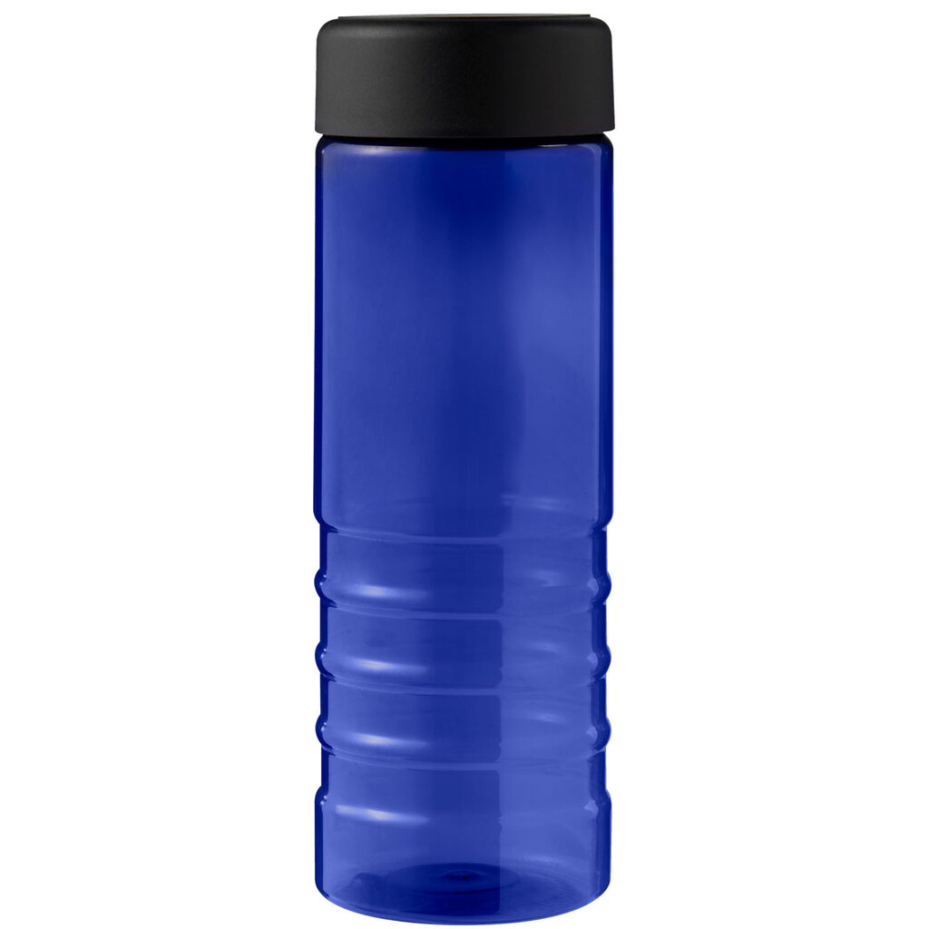 H2O Active® Eco Treble 750 мл бутылка для воды cиний, сплошной черный - 21048104- Фото №4