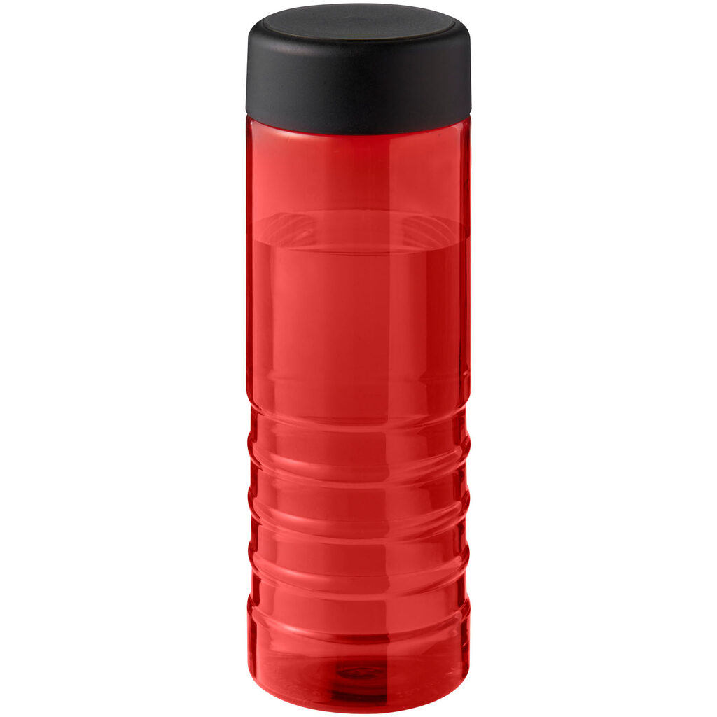 H2O Active® Eco Treble 750 мл бутылка для воды красный, сплошной черный - 21048105- Фото №1