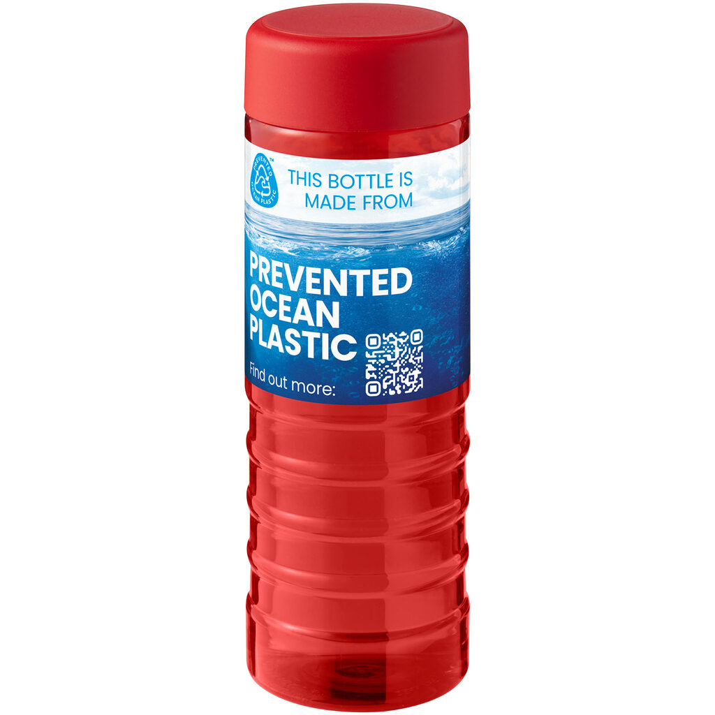 H2O Active® Eco Treble 750 мл бутылка для воды красный, красный - 21048106- Фото №2