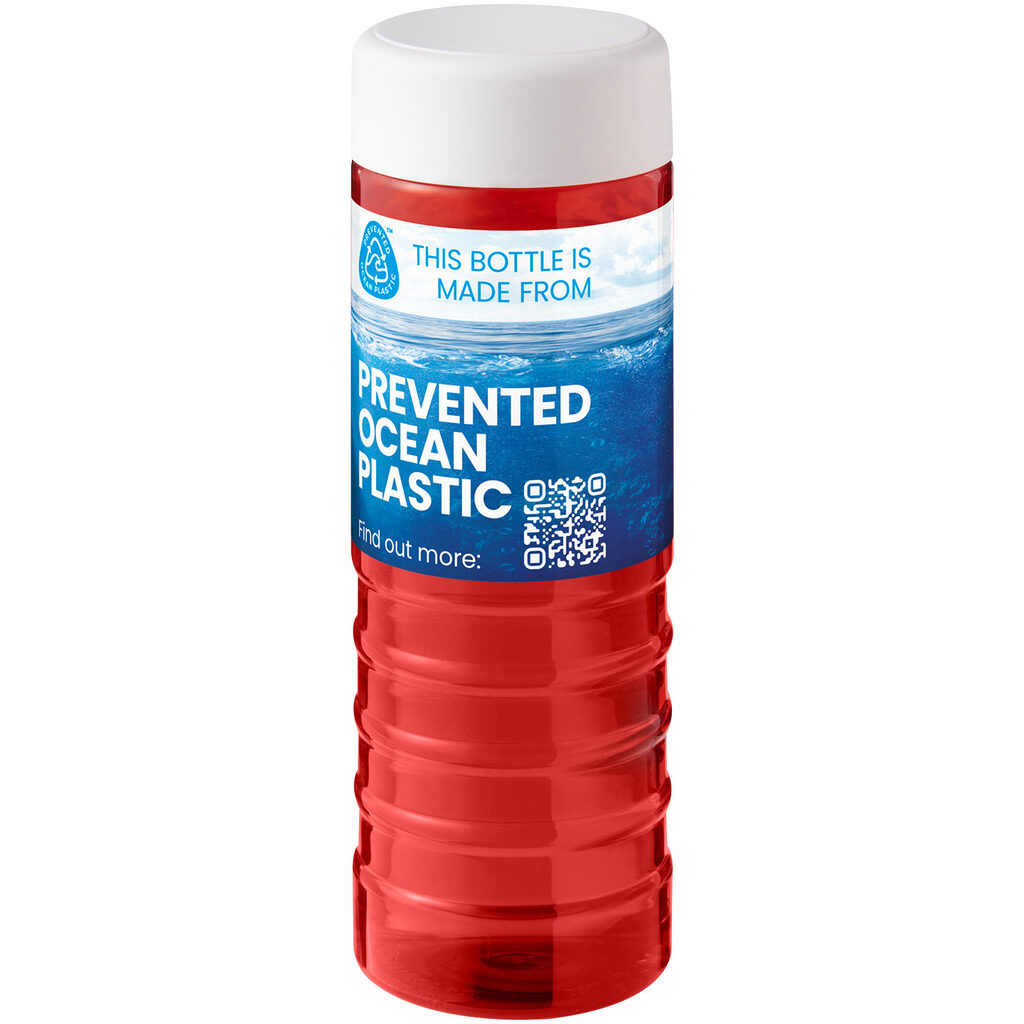 H2O Active® Eco Treble 750 мл бутылка для воды красный, белый - 21048107- Фото №2