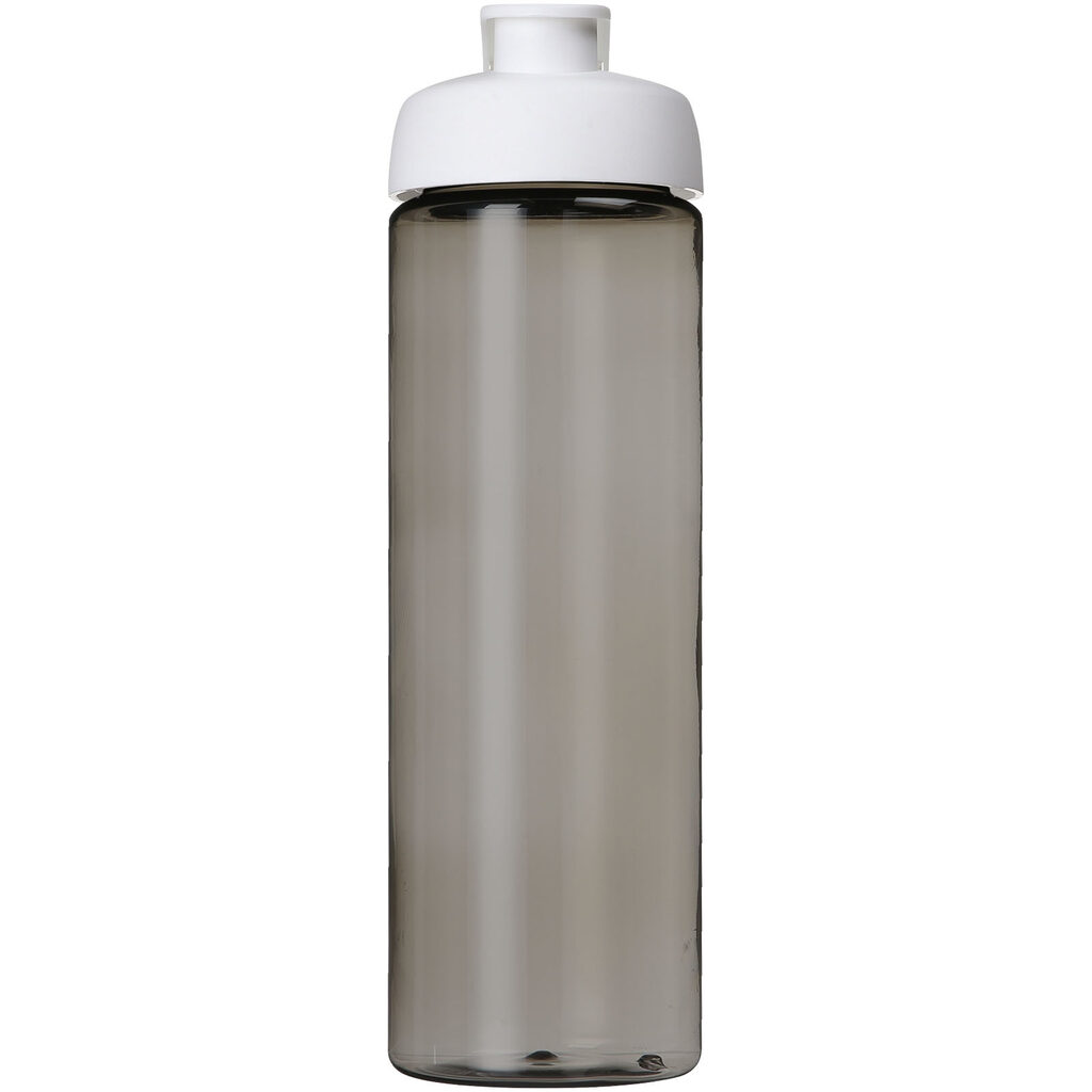 Спортивная бутылка H2O Active® Eco Vibe объемом 850 мл с откидывающейся крышкой темно-серый, белый - 21048301- Фото №3