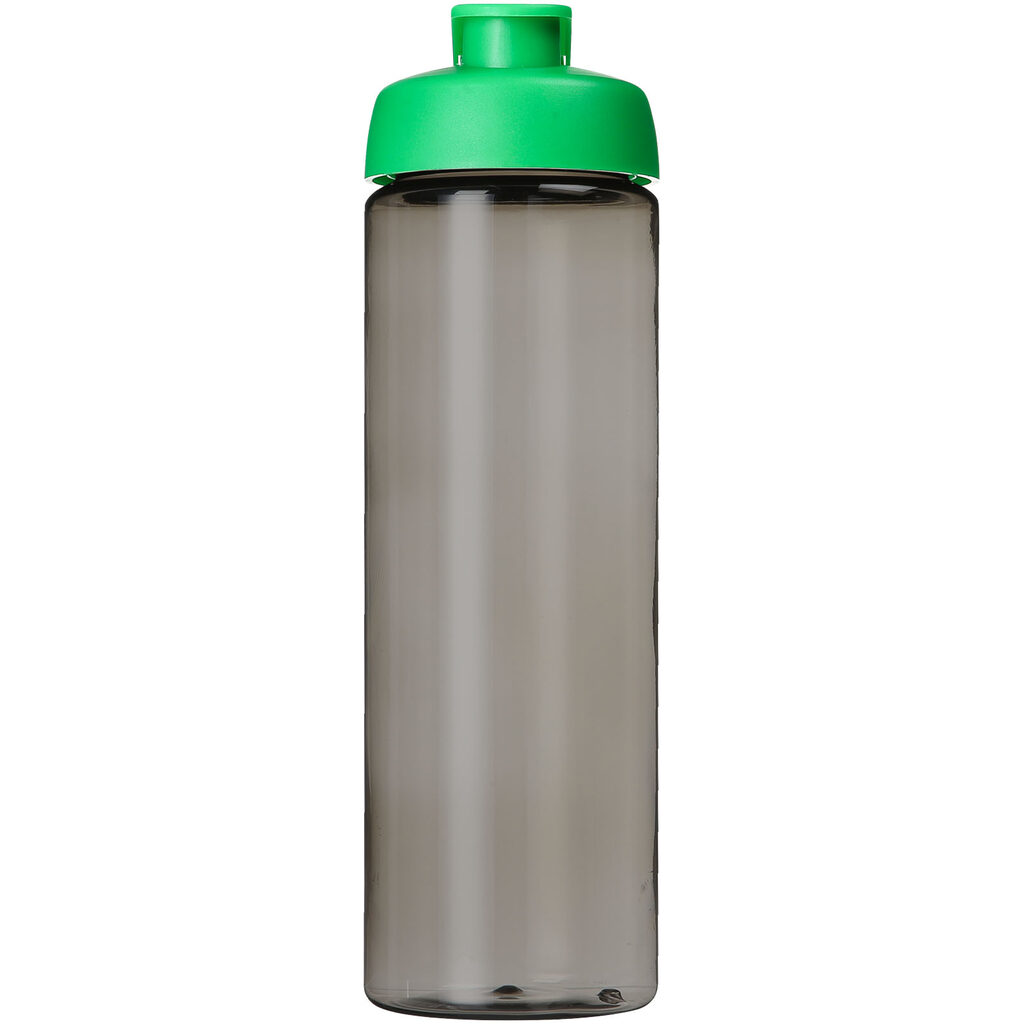 Спортивна пляшка H2O Active® Eco Vibe об'ємом 850 мл з кришкою, що відкидається темно-сірий, зелений - 21048303- Фото №3