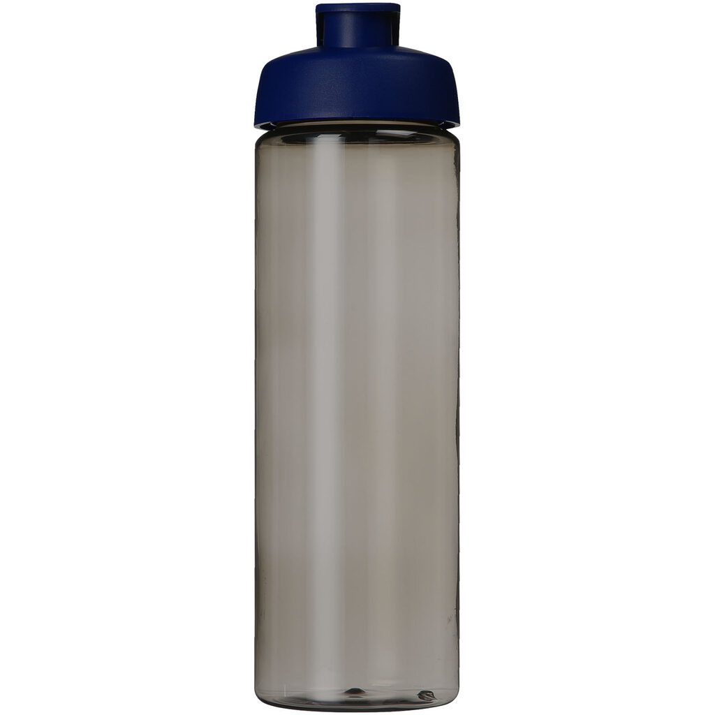 Спортивная бутылка H2O Active® Eco Vibe объемом 850 мл с откидывающейся крышкой темно-серый, cиний - 21048304- Фото №3