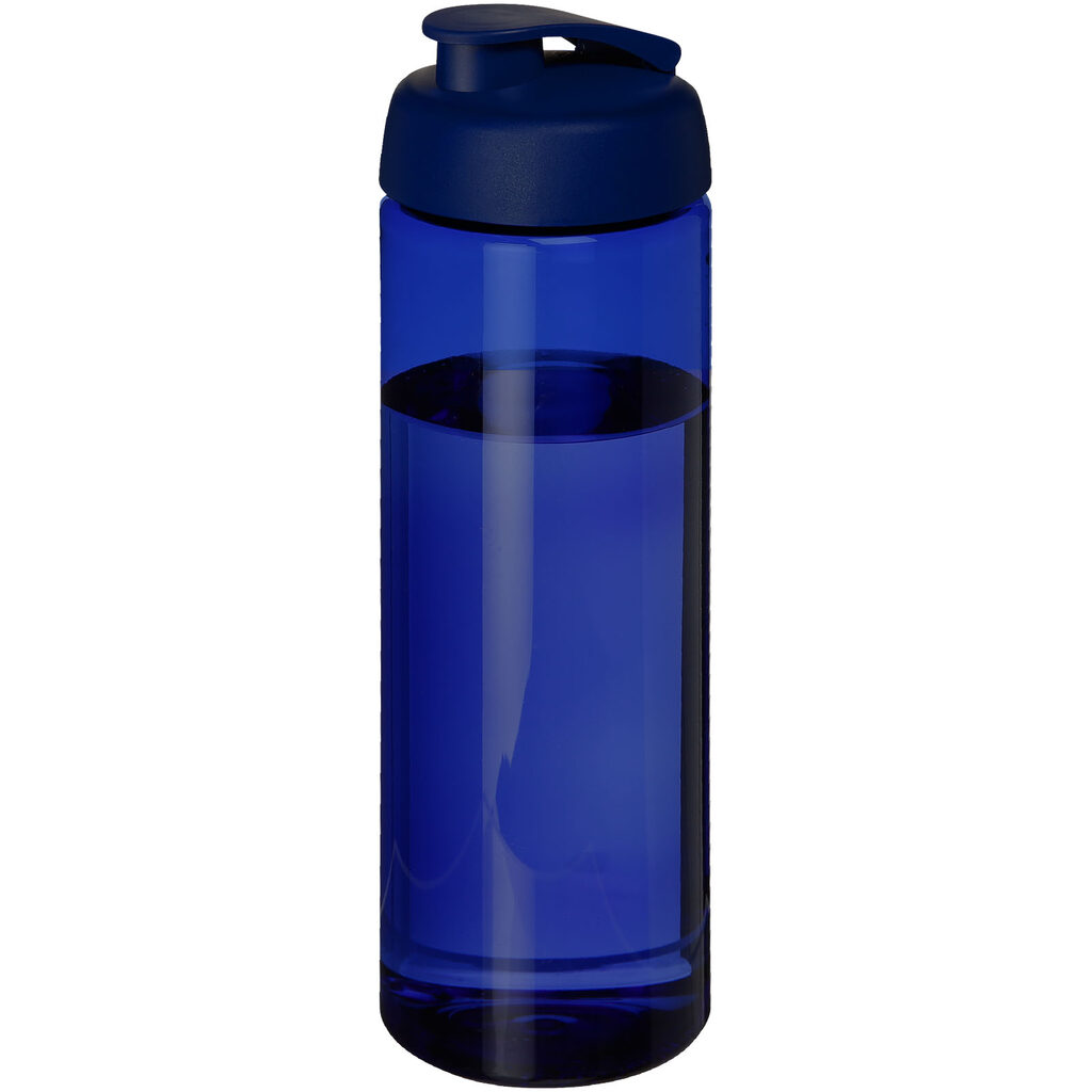 Спортивная бутылка H2O Active® Eco Vibe объемом 850 мл с откидывающейся крышкой cиний, cиний - 21048305- Фото №1