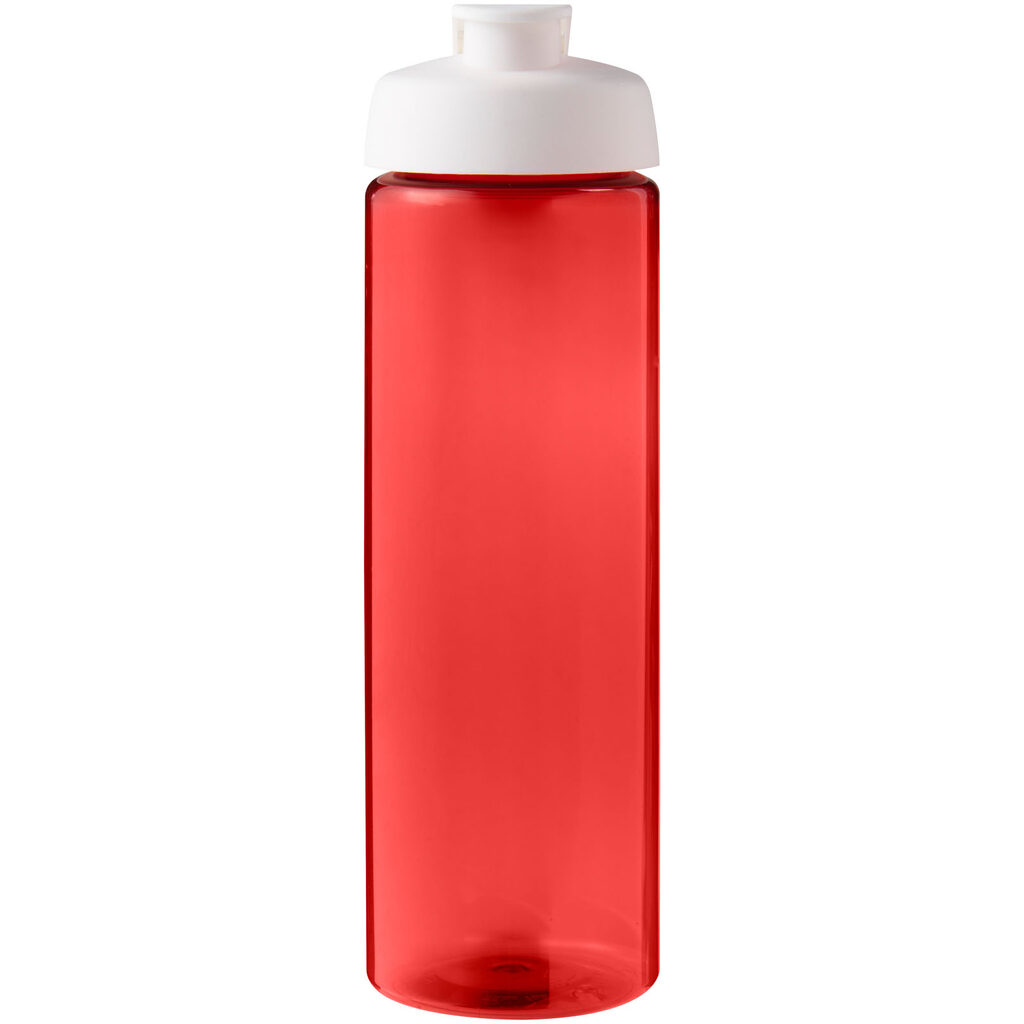 Спортивная бутылка H2O Active® Eco Vibe объемом 850 мл с откидывающейся крышкой красный, белый - 21048309- Фото №3