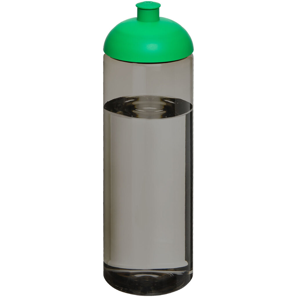 Спортивная бутылка H2O Active® Eco Vibe объемом 850 мл с куполообразной крышкой темно-серый, зеленый - 21048403- Фото №1