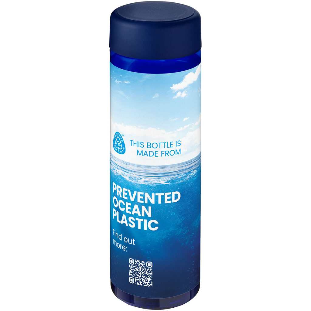 Бутылка для воды H2O Active® Eco Vibe объемом 850 мл cиний, cиний - 21048502- Фото №2