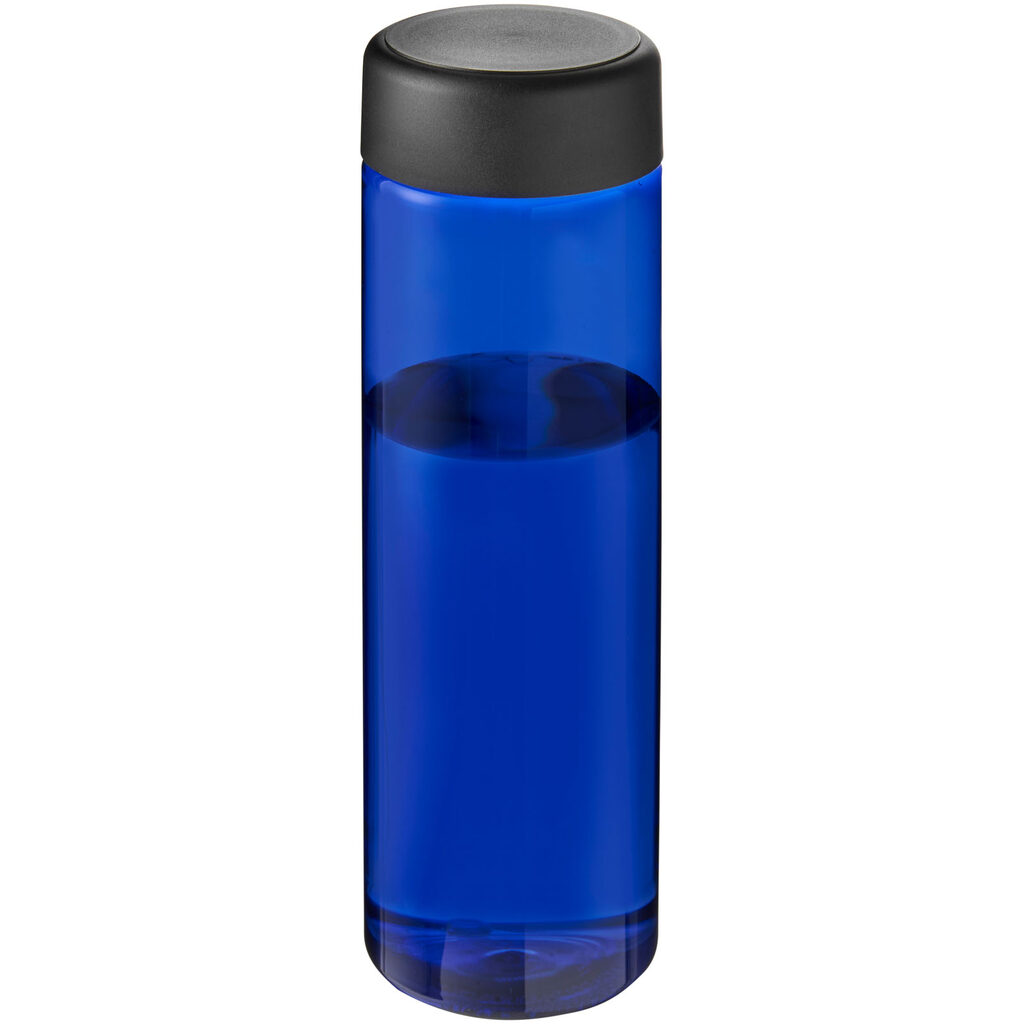 Пляшка для води H2O Active® Eco Vibe об'ємом 850 мл синій, суцільний чорний - 21048504- Фото №1
