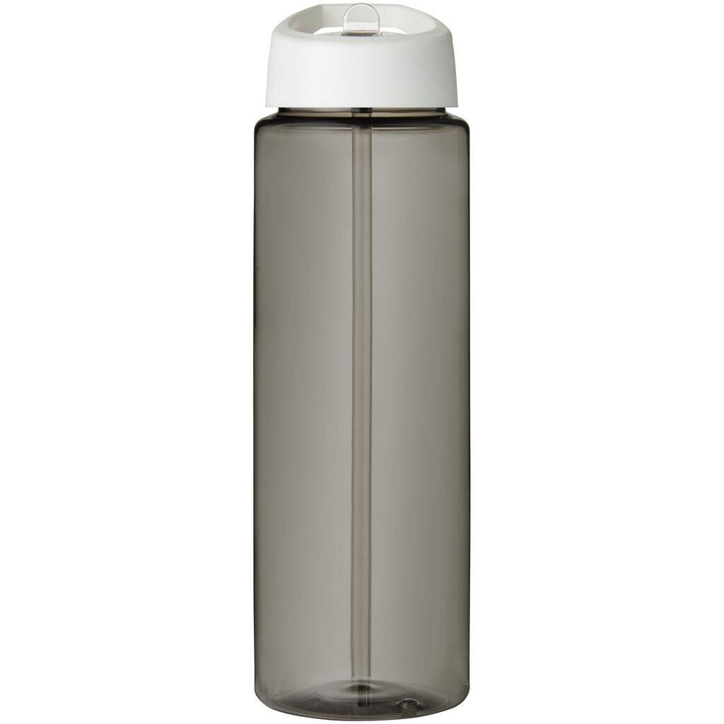 Спортивна пляшка H2O Active® Eco Vibe об'ємом 850 мл з кришкою-носиком темно-сірий, білий - 21048601- Фото №3