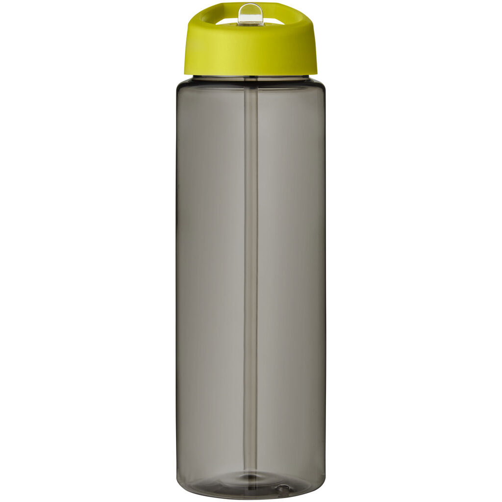 Спортивна пляшка H2O Active® Eco Vibe об'ємом 850 мл з кришкою-носиком темно-сірий, лаймовий - 21048603- Фото №3
