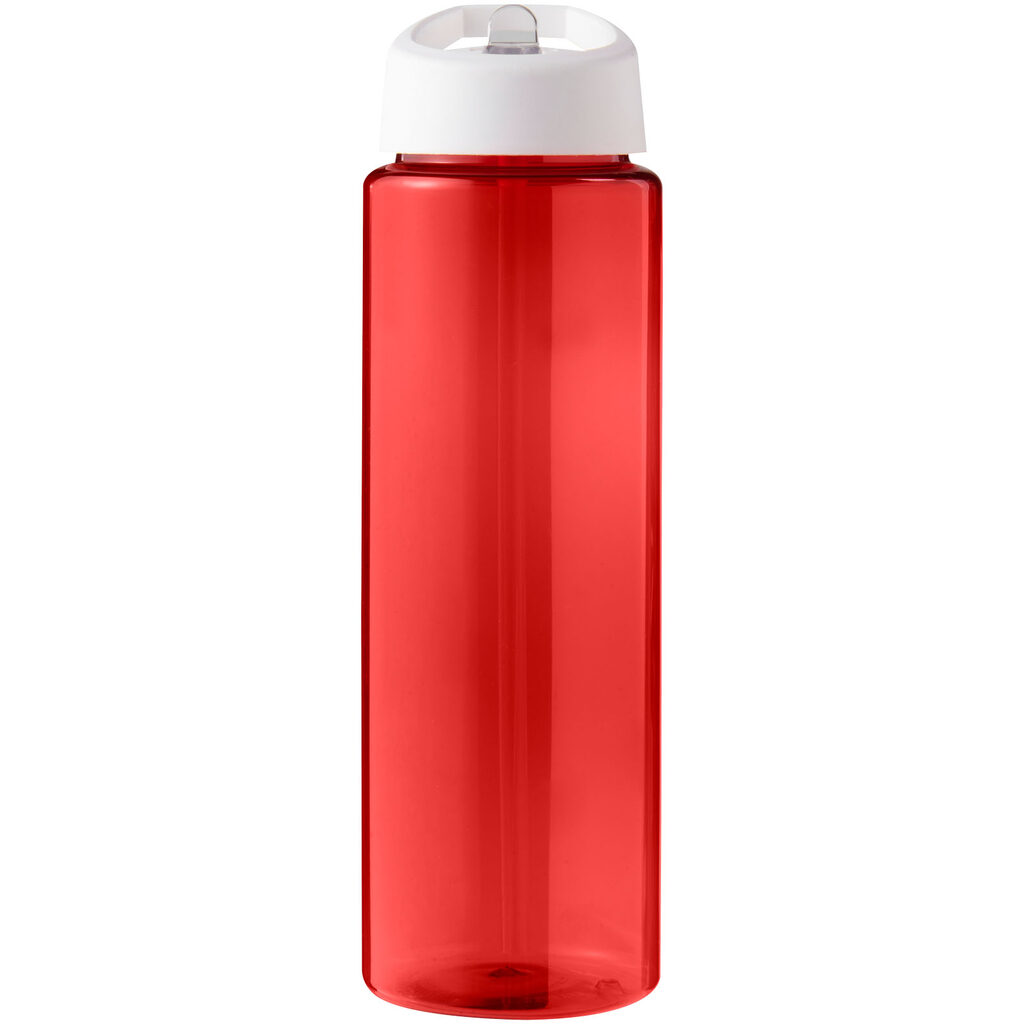 Спортивная бутылка H2O Active® Eco Vibe объемом 850 мл с крышкой-носиком красный, белый - 21048609- Фото №3