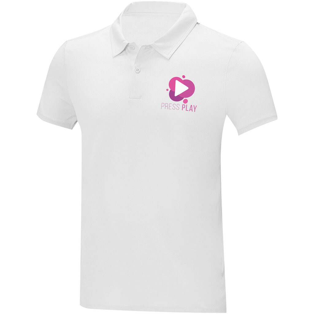 Чоловіча футболки поло cool fit з короткими рукавами Deimos білий  розмір XL - 39094014- Фото №2