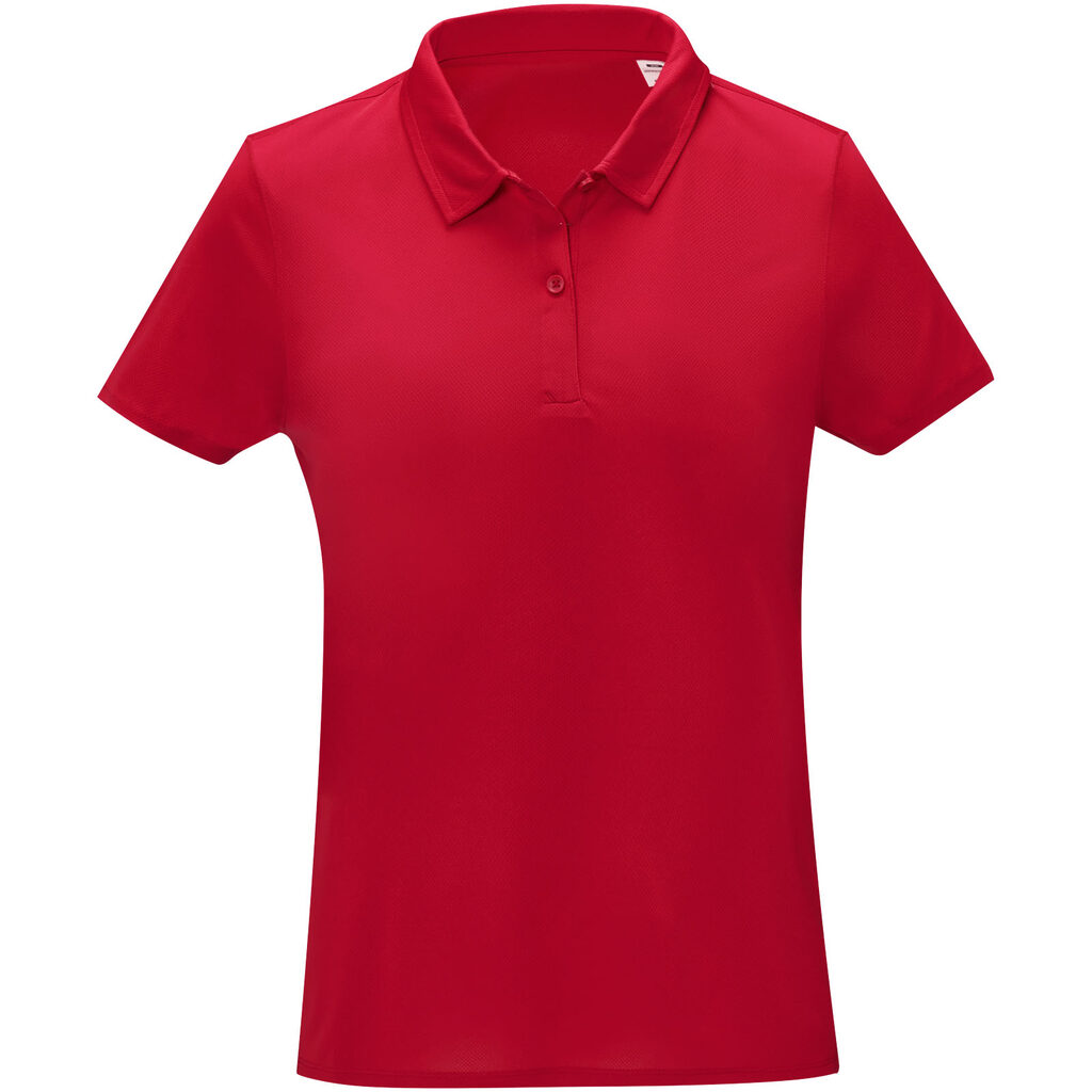 Женская cool fit  футболка поло с короткими рукавами Deimos красный  размер XL - 39095214- Фото №3