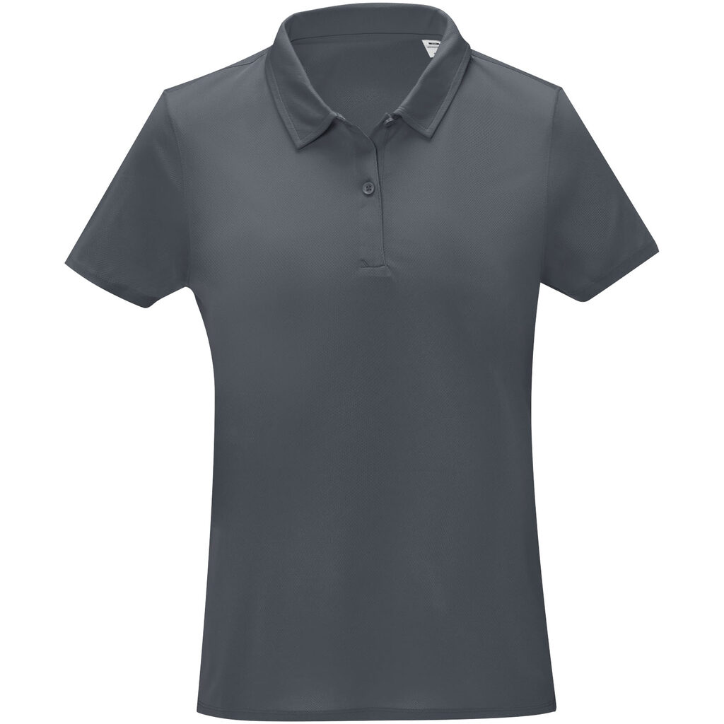 Жіноча cool fit футболка поло з короткими рукавами Deimos сірий  розмір 3XL - 39095826- Фото №3