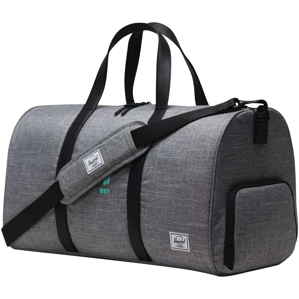 Спортивна сумка Herschel Novel™ із переробленої сировини, 43 л сірий - 12069380- Фото №2
