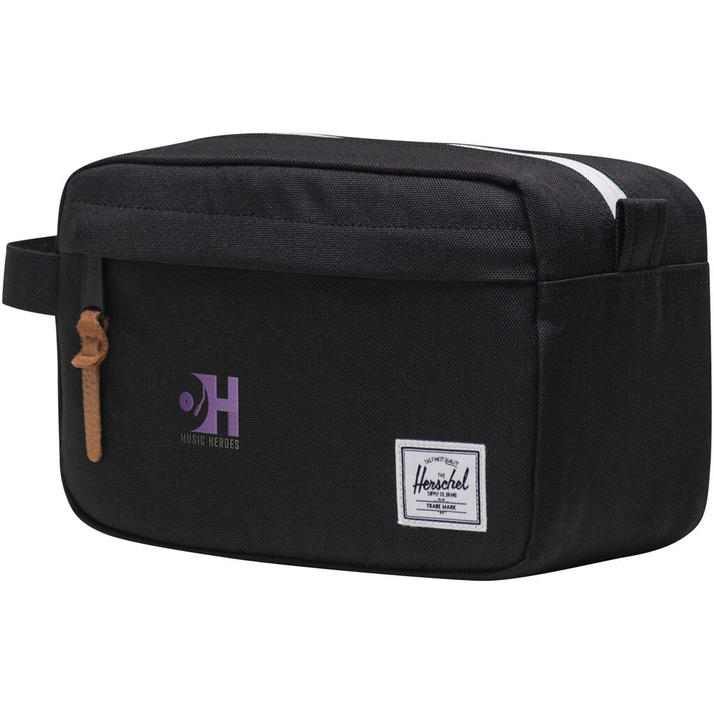 Дорожній комплект Herschel Chapter із перероблених матеріалів чорний - 12069490- Фото №2