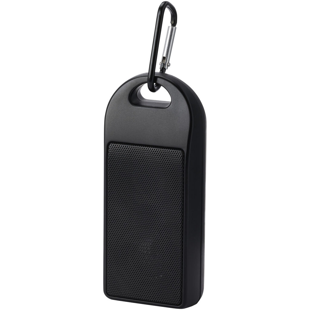 Динамик Bluetooth® Omni 3 Вт IPX4 RCS из переработанного пластика черный - 12433390- Фото №1