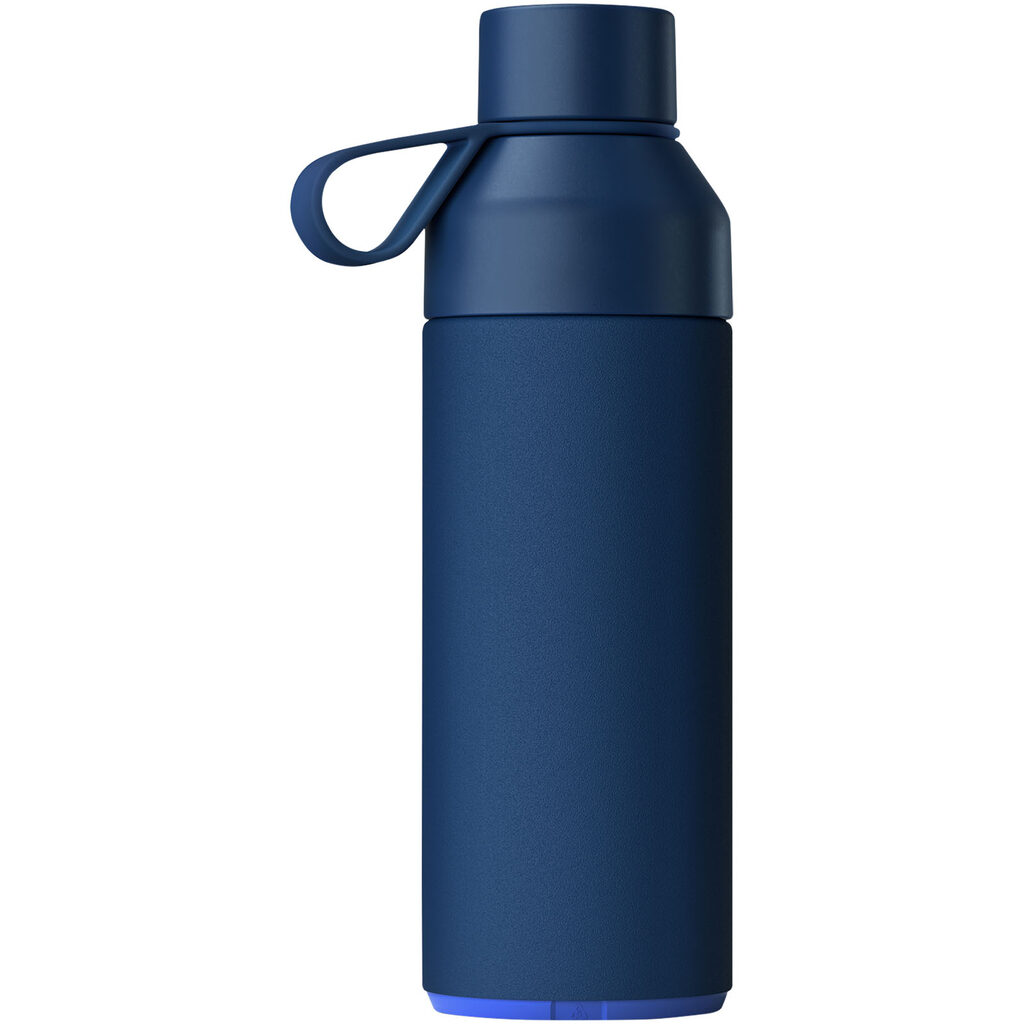 Бутылка для воды Ocean Bottle объемом 500 мл с вакуумной изоляцией синий - 10075151- Фото №4