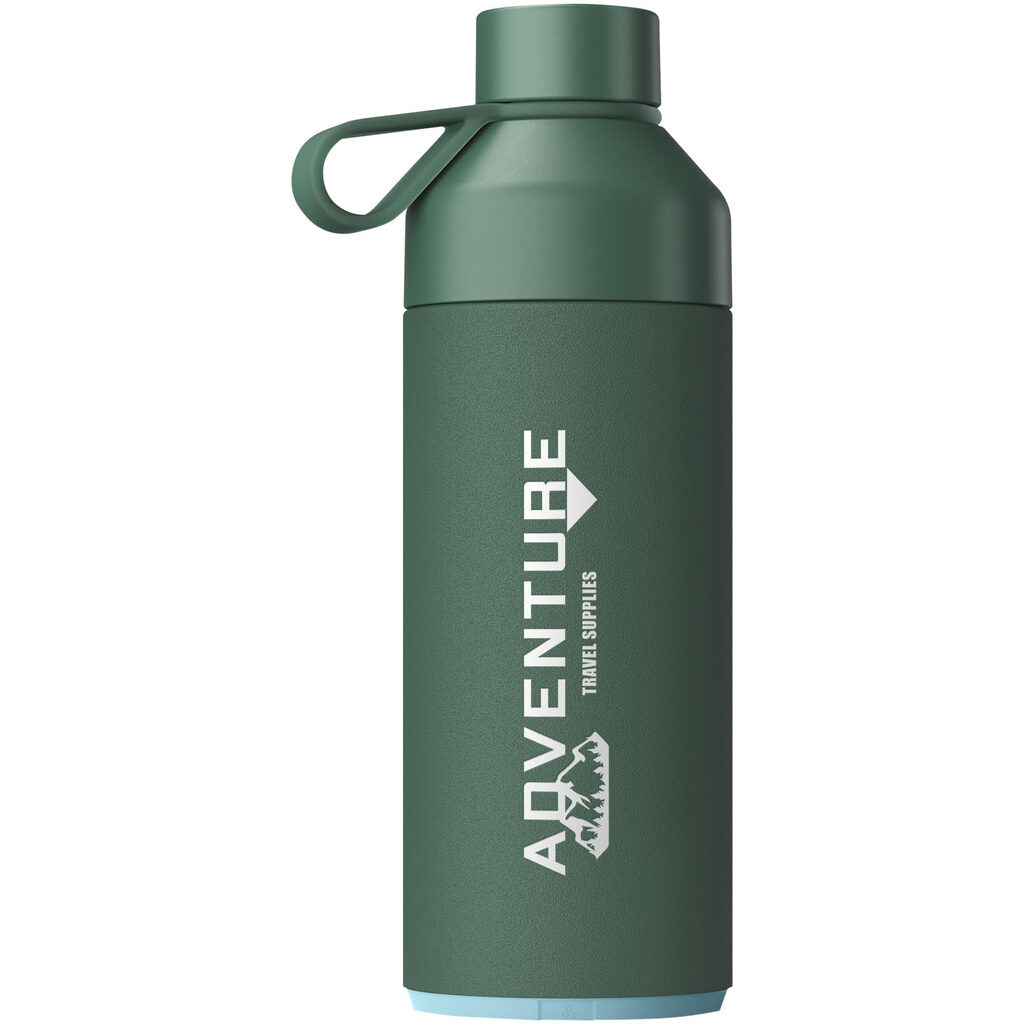 Бутылка для воды Big Ocean Bottle 1000 мл с вакуумной изоляцией зеленый - 10075364- Фото №2