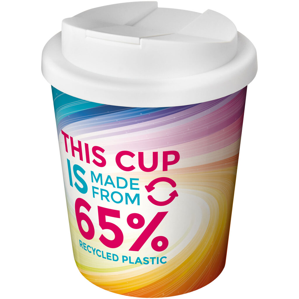 Термостакан Brite-Americano Espresso Eco із захистом від проливань об'ємом 250 мл білий - 21049701- Фото №1