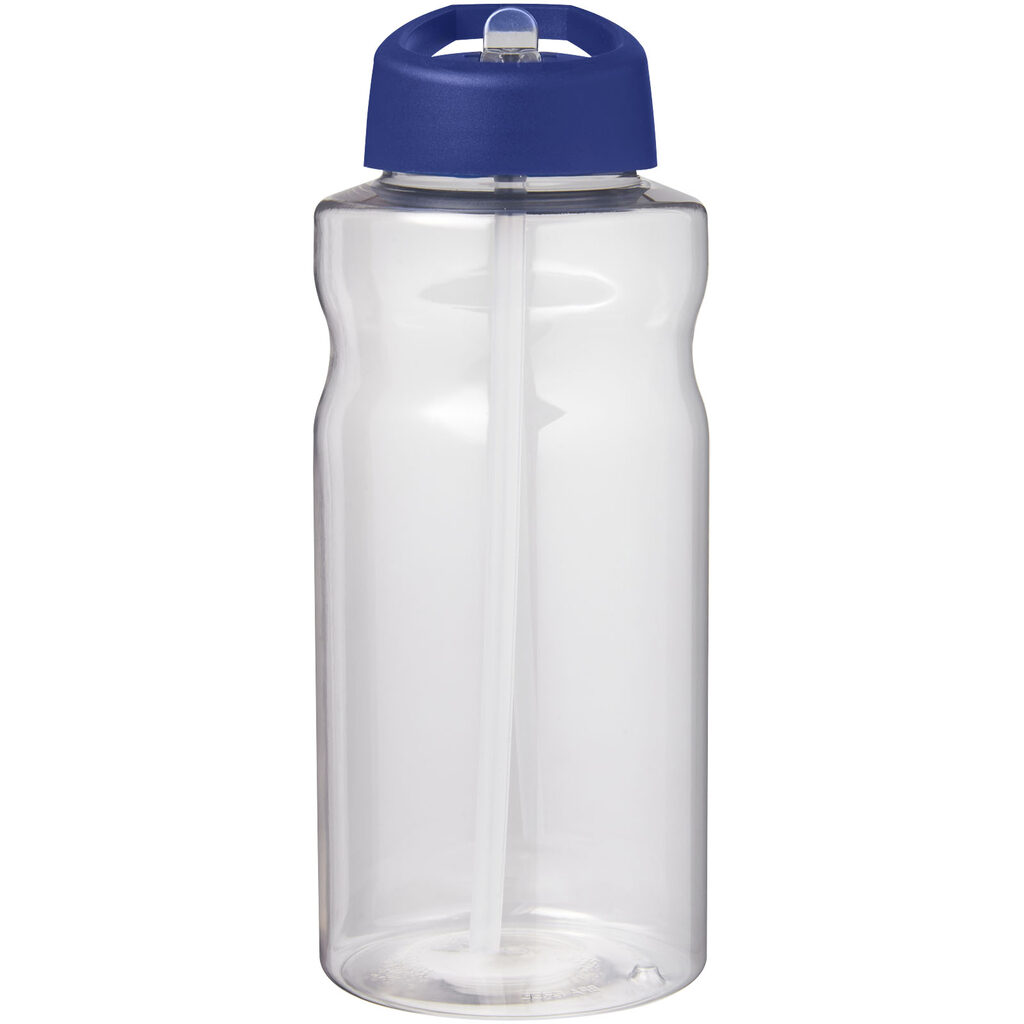 Спортивная бутылка H2O Active® Big Base емкостью 1 литр с крышкой с носиком синий - 21017652- Фото №3
