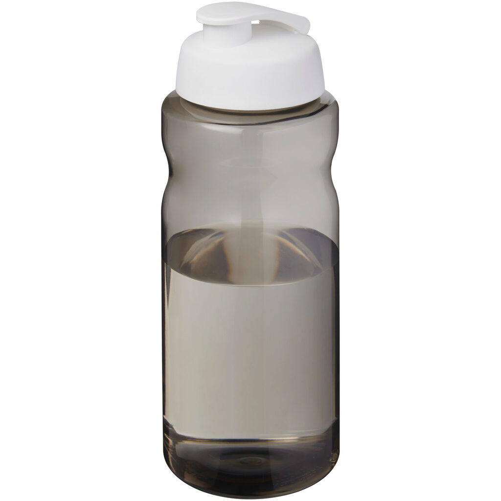 H2O Active® Eco Big Base спортивная бутылка с откидной крышкой объемом 1 литр белый - 21017893- Фото №1
