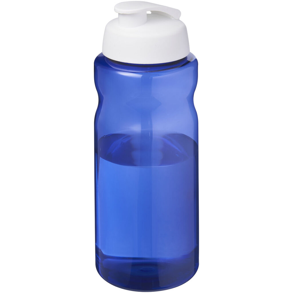 H2O Active® Eco Big Base 1 літрова спортивна пляшка синій, білий - 21017895- Фото №1