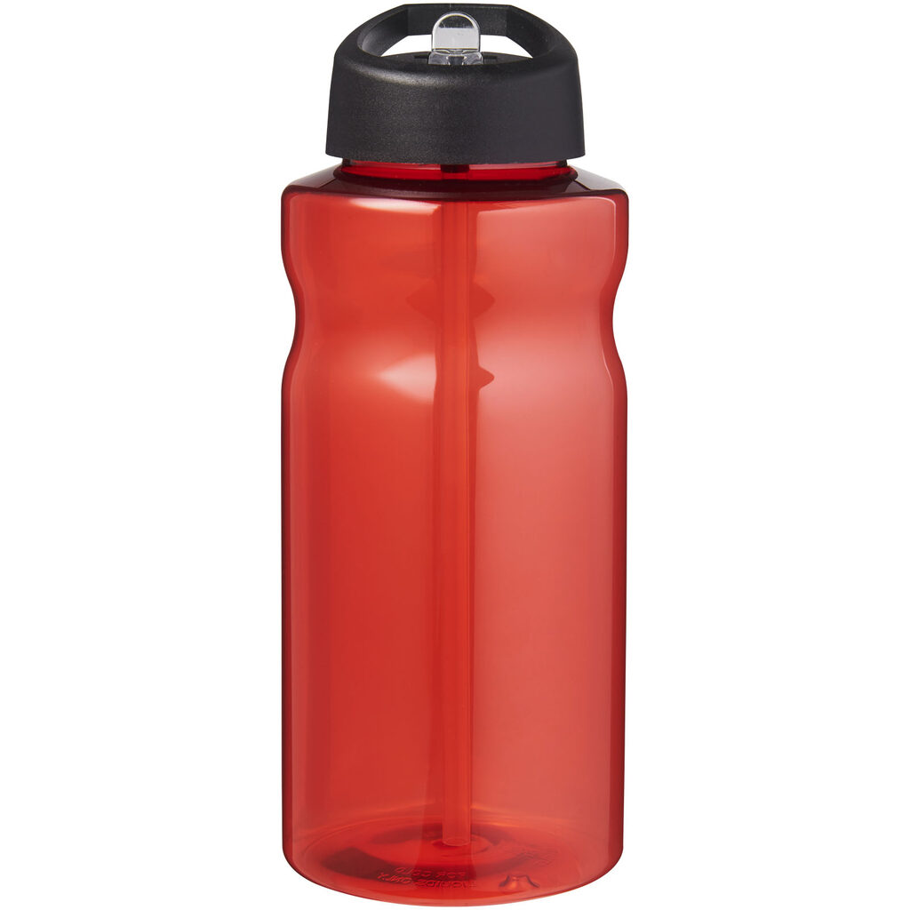 H2O Active® Eco Big Base спортивна пляшка об'ємом 1 літр червоний, чорний - 21017995- Фото №3