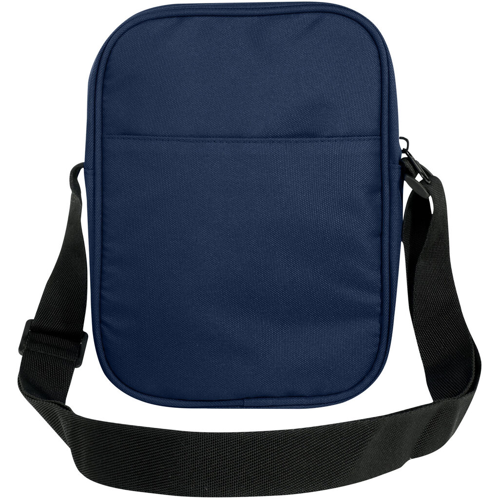 Сумка через плече Byron GRS із переробленого матеріалу, 2 л. темно-синій - 13005355- Фото №5