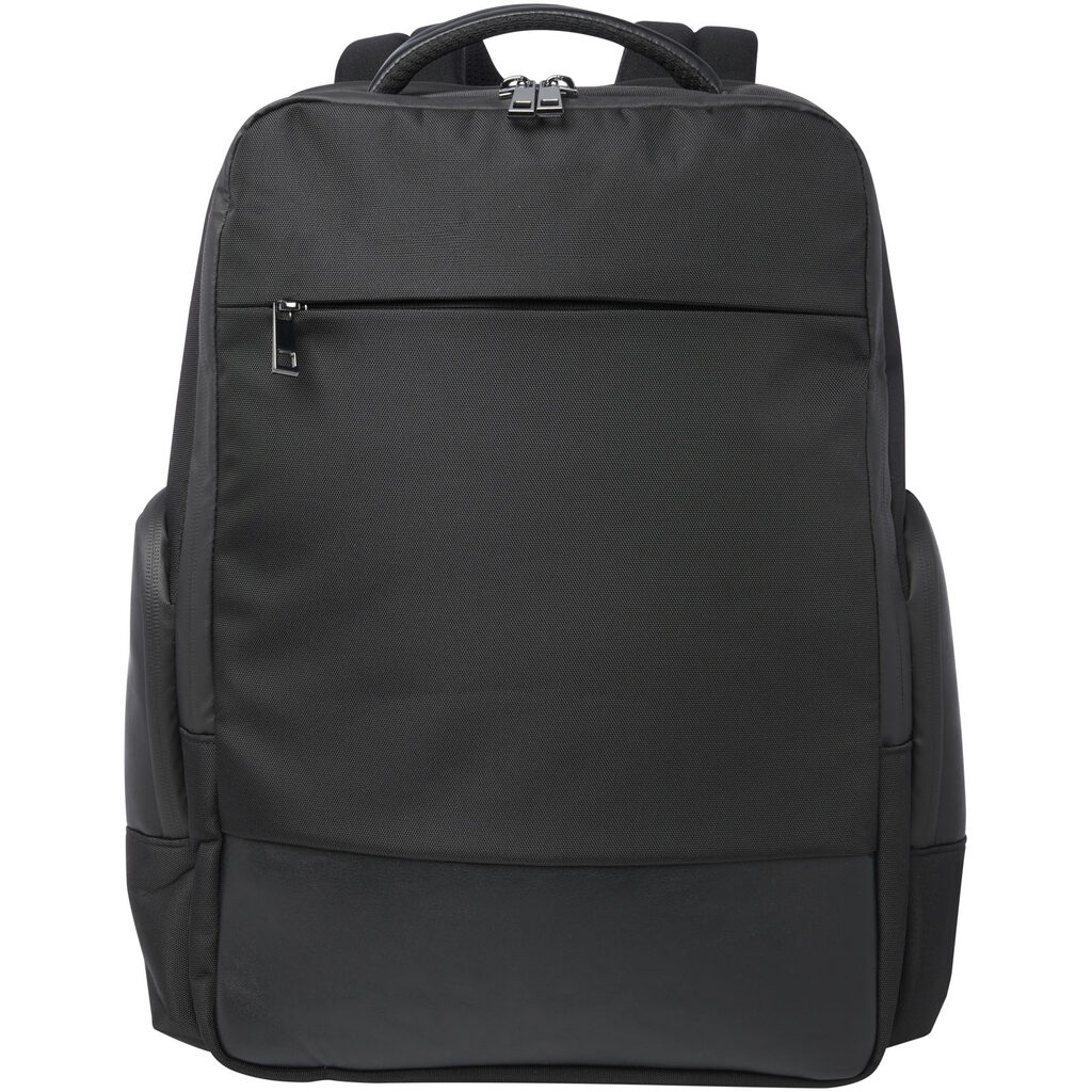 Рюкзак для ноутбука Expedition Pro с экраном 15,6 дюйма GRS, 25 л, из переработанного материала черный - 13005690- Фото №3