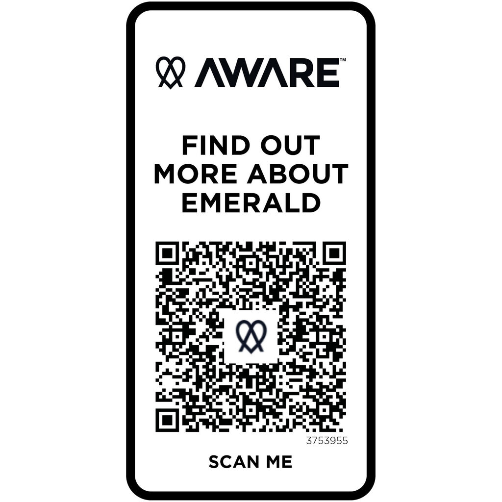 Сорочка-поло Aware™ унісекс з короткими рукавами із переробленого матеріалу синій  розмір L - 37539553- Фото №6