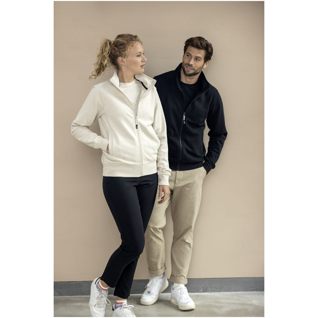 Светр Galena унісекс Aware™ з перероблених матеріалів на блискавці синій - 37540555- Фото №5
