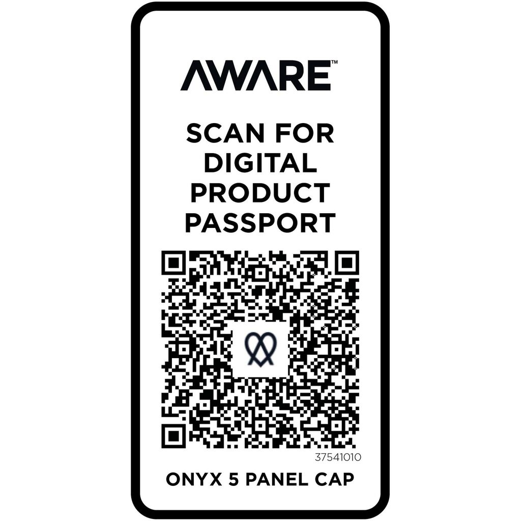 5-ти панельна кепка Onyx Aware™ кепка із перероблених матеріалів білий - 37541010- Фото №5