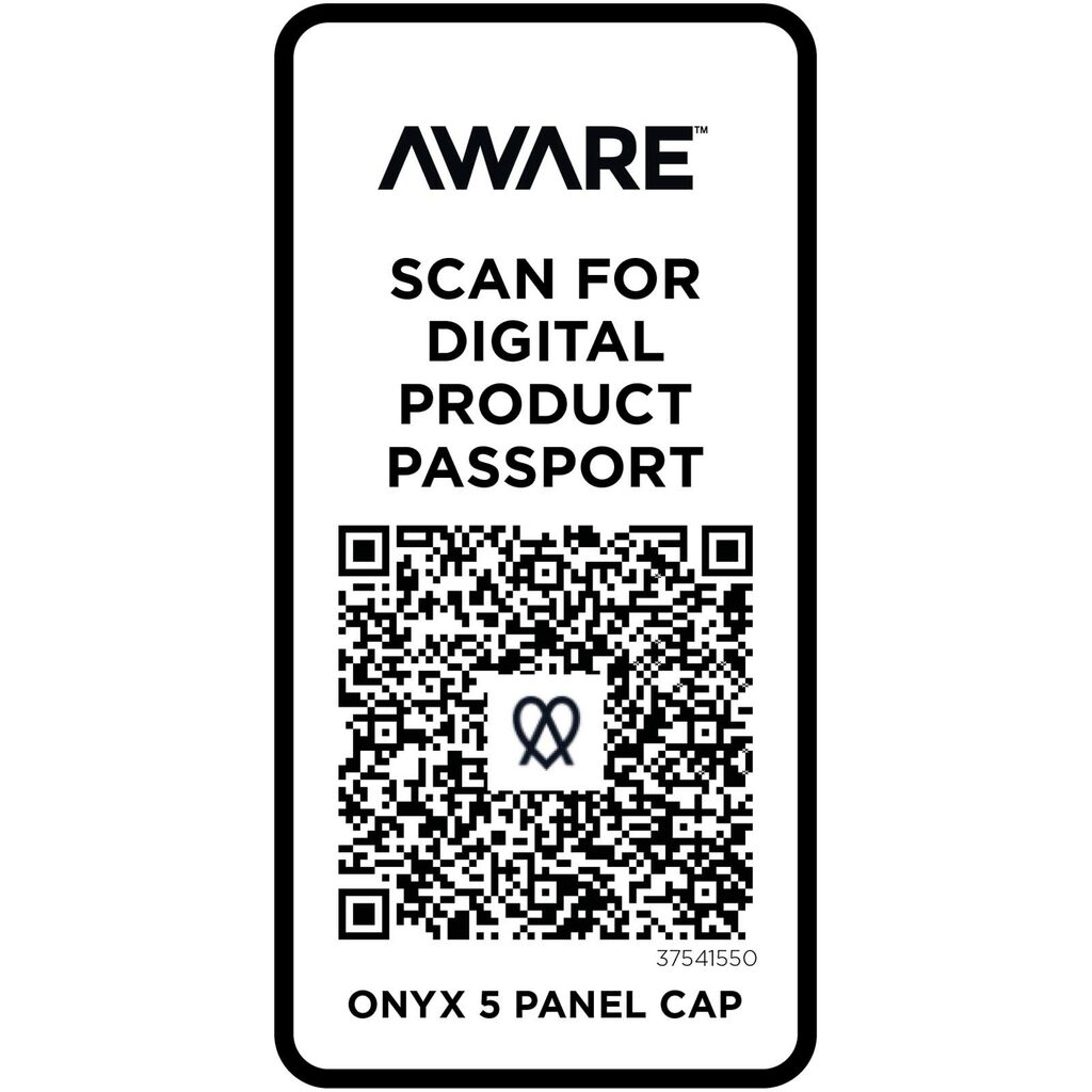 Onyx з 5 панелями Aware™ кепка із перероблених матеріалів темно-синій - 37541550- Фото №5