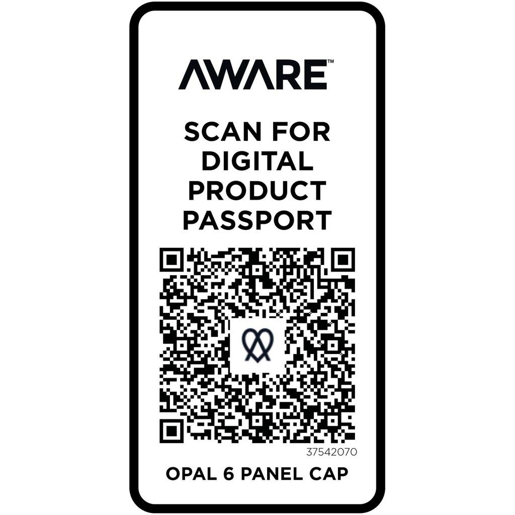 Opal з 6 панелями Aware™ кепка із перероблених матеріалів бежевий - 37542070- Фото №5